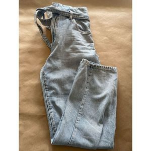 💙 Paper Bag Waist Mom Jeans